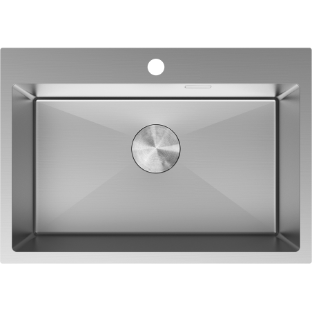 Mexen Solix čelični sudoper s 1 komorom 650 x 450 mm, inox - 6403651000-01