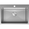 Mexen Solix čelični sudoper s 1 komorom 650 x 450 mm, inox - 6403651000-01