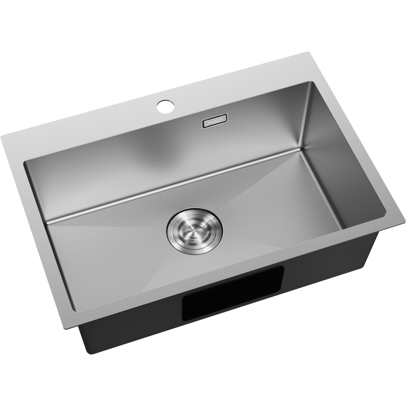 Mexen Solix lava-loiça de aço inoxidável com 1 cuba 650 x 450 mm, inox - 6403651000-01