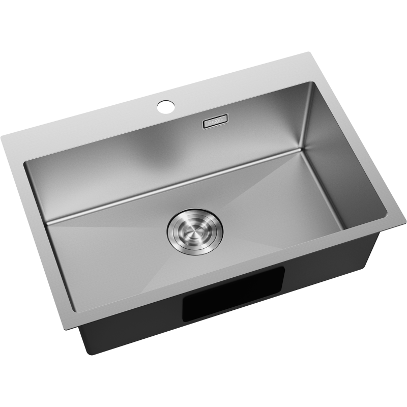 Mexen Solix zlewozmywak stalowy 1-komorowy 650 x 450 mm, inox - 6403651000-01