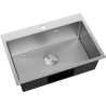 Mexen Solix Edelstahlspüle 1-Kammer 650 x 450 mm, Inox HC - 6403651000-01HC
