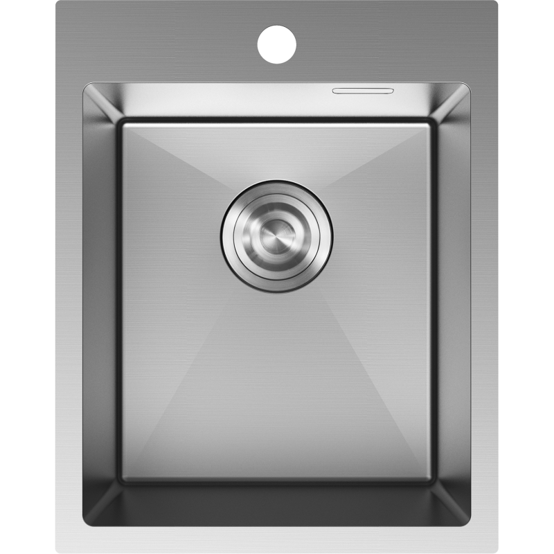 Mexen Solix rostfri diskho 1-fack 400 x 500 mm, inox - 6406401000-01