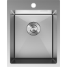Mexen Solix roestvrijstalen spoelbak 1-komerig 400 x 500 mm, inox - 6406401000-01
