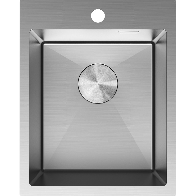 Mexen Solix roostevabast terasest 1-kausiline kraanikauss 400 x 500 mm, inox - 6406401000-01
