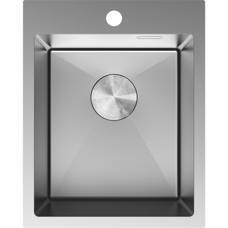 Mexen Solix roestvrijstalen spoelbak 1-komerig 400 x 500 mm, inox - 6406401000-01
