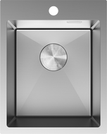 Mexen Solix jeklena enojna pomivalna korita 400 x 500 mm, inox - 6406401000-01