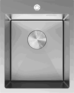 Mexen Solix roestvrijstalen gootsteen 1-komerig 400 x 500 mm, inox - 6406401000-01