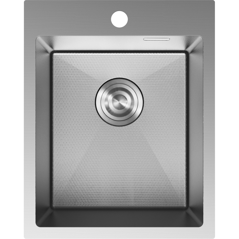 Mexen Solix jeklena pomivalna korita z eno komoro 400 x 500 mm, inox HC - 6406401000-01HC