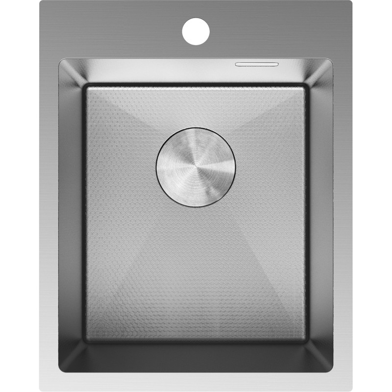 Mexen Solix roostevabast terasest köögivalamu 1-kambriline 400 x 500 mm, inox HC - 6406401000-01HC