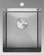 Mexen Solix Edelstahlspüle 1-Becken 400 x 500 mm, Inox HC - 6406401000-01HC