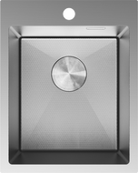 Mexen Solix roostevabast terasest köögivalamu 1-kambriline 400 x 500 mm, inox HC - 6406401000-01HC
