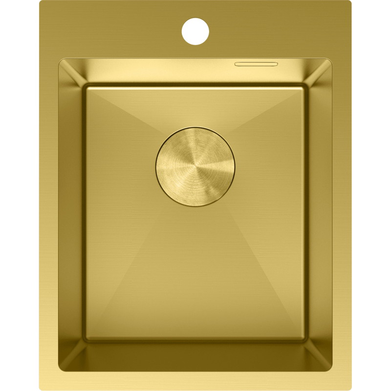 Mexen Solix čelični sudoper s jednom komorom 400 x 500 mm, zlatni - 6406401000-55