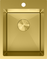 Mexen Solix lavello in acciaio inossidabile a 1 vasca 400 x 500 mm, oro - 6406401000-55