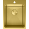 Mexen Solix Χάλκινος νεροχύτης 1 λεκάνης 400 x 500 mm, χρυσός HC - 6406401000-55HC