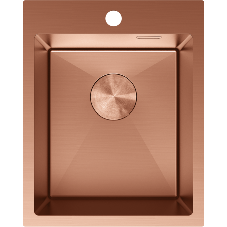 Mexen Solix évier en acier inoxydable 1 bac 400 x 500 mm, cuivre - 6406401000-65