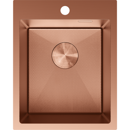 Mexen Solix évier en acier inoxydable 1 bac 400 x 500 mm, cuivre HC - 6406401000-65HC