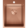 Mexen Solix fregadero de acero inoxidable de 1 cubeta 400 x 500 mm, cobre HC - 6406401000-65HC