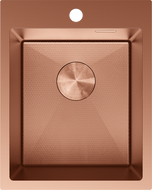 Mexen Solix fregadero de acero inoxidable de 1 cubeta 400 x 500 mm, cobre HC - 6406401000-65HC