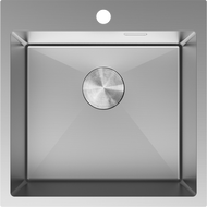 Mexen Solix roostevaba terasest valamu 1-kausiga 500 x 500 mm, inox - 6407501000-01