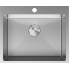 Mexen Solix lava-loiça de aço inoxidável de 1 cuba 600 x 500 mm, inox - 6408601000-01
