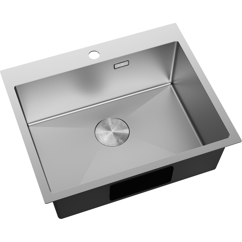 Mexen Solix lavello in acciaio 1 vasca 600 x 500 mm, inox - 6408601000-01