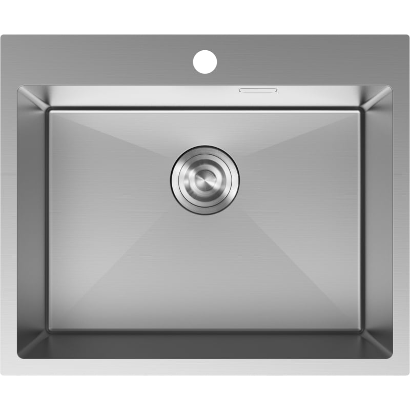 Mexen Solix ühe kambriga roostevabast terasest köögivalamu 600 x 500 mm, inox - 6408601000-01