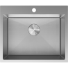 Mexen Solix roestvrijstalen spoelbak 1-kompartment 600 x 500 mm, inox HC - 6408601000-01HC