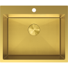 Mexen Solix Edelstahlspüle 1-beckig 600 x 500 mm, gold HC - 6408601000-55HC