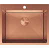 Mexen Solix lavello in acciaio a 1 vasca 600 x 500 mm, rame - 6408601000-65