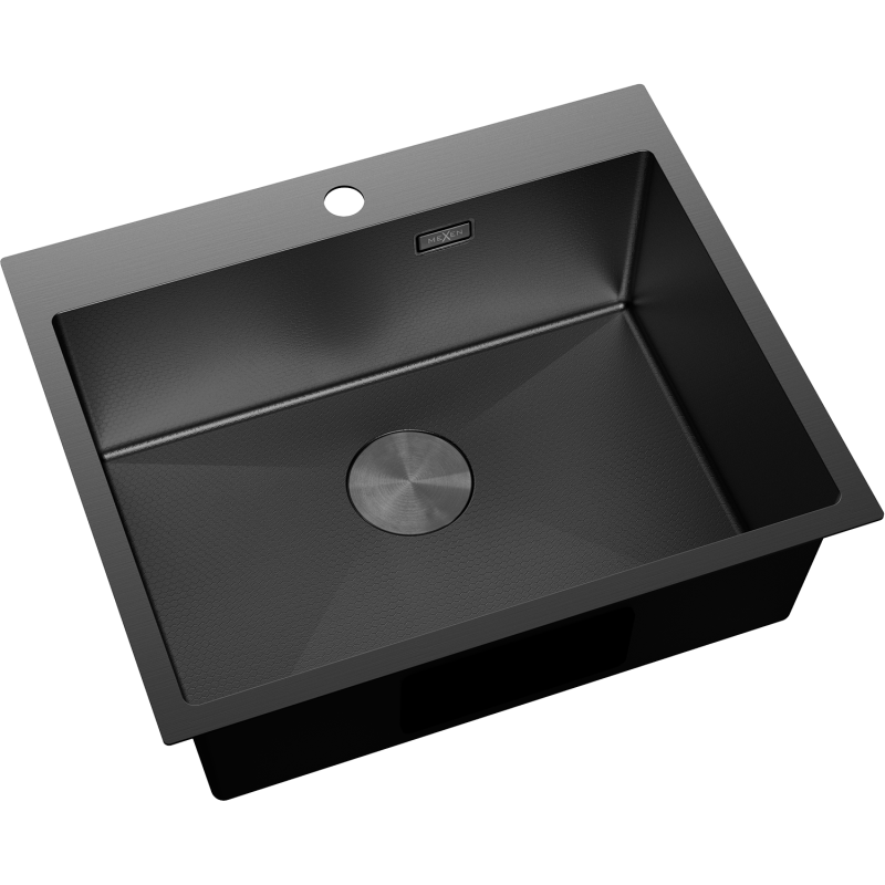 Mexen Solix 1-fackdiskbänk i stål 600 x 500 mm, svart HC - 6408601000-70HC