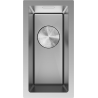 Mexen Trixo terasest valamu, 1-kauss, 230 x 440 mm, inox - 6411221000-01