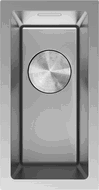 Mexen Trixo évier en acier inoxydable 1 bac 230 x 440 mm, inox - 6411221000-01