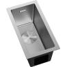 Mexen Trixo zlewozmywak stalowy 1-komorowy 230 x 440 mm, inox - 6411221000-01