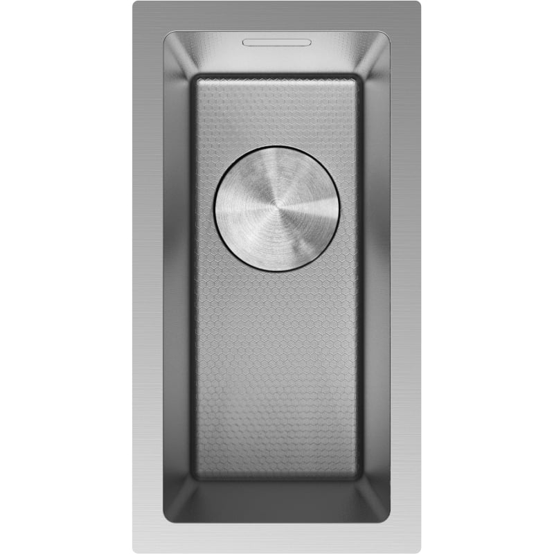 Mexen Trixo terasest 1-kauseline köögivalamu 230 x 440 mm, inox HC - 6411221000-01HC
