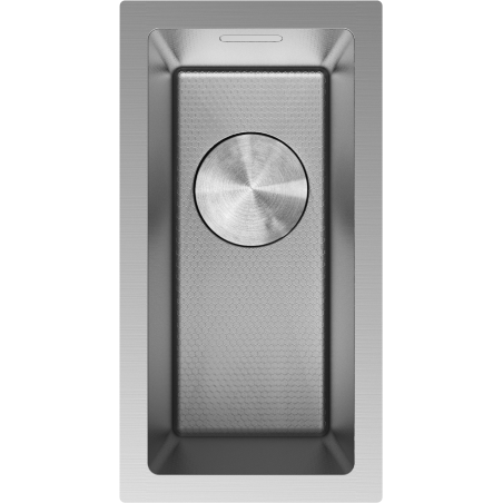 Mexen Trixo terasest 1-kauseline köögivalamu 230 x 440 mm, inox HC - 6411221000-01HC