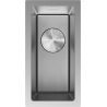 Mexen Trixo Edelstahlspüle 1-beckig 230 x 440 mm, Inox HC - 6411221000-01HC