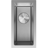 Mexen Trixo terasest 1-kauseline köögivalamu 230 x 440 mm, inox HC - 6411221000-01HC