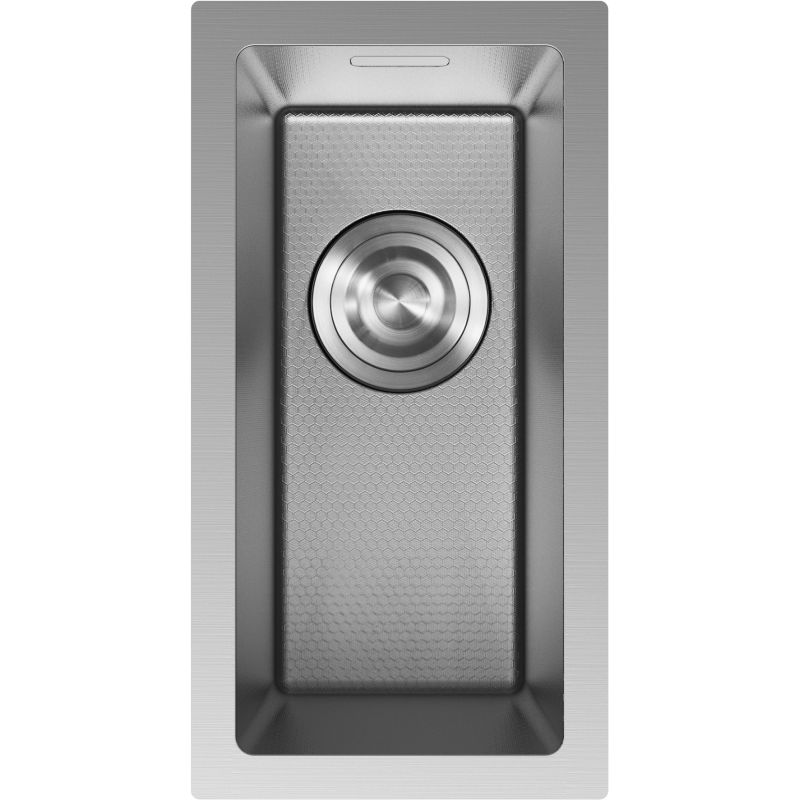 Mexen Trixo zlewozmywak stalowy 1-komorowy 230 x 440 mm, inox HC - 6411221000-01HC