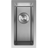 Mexen Trixo terasest 1-kauseline köögivalamu 230 x 440 mm, inox HC - 6411221000-01HC