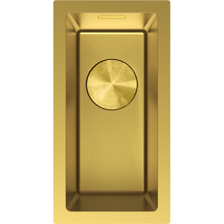 Mexen Trixo stalen spoelbak 1-kompartment 230 x 440 mm, goud - 6411221000-55