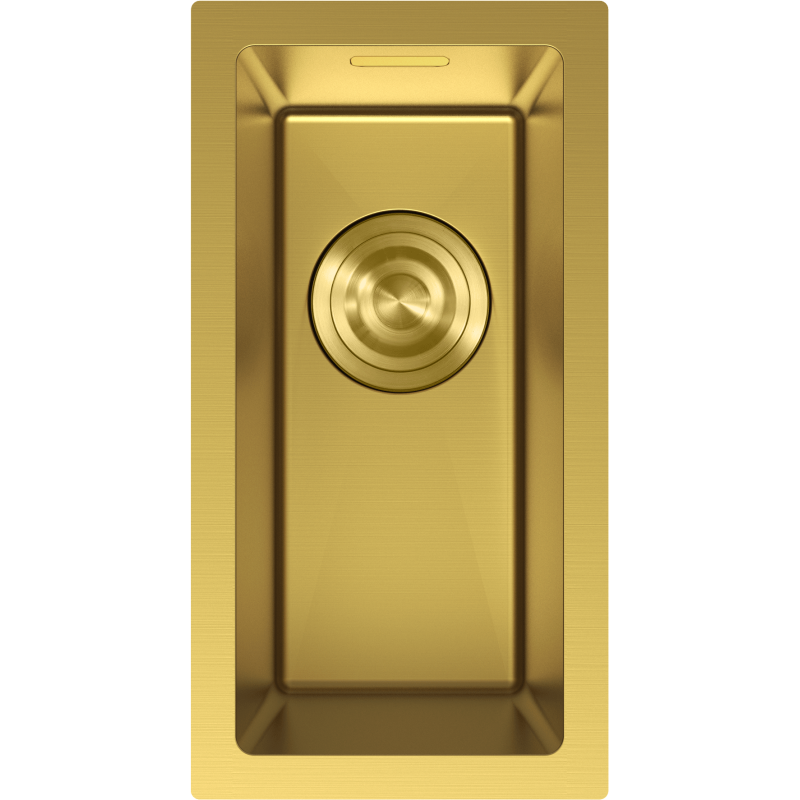 Mexen Trixo Edelstahlspüle 1-becken 230 x 440 mm, gold - 6411221000-55