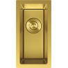 Mexen Trixo stalen spoelbak 1-kompartment 230 x 440 mm, goud - 6411221000-55