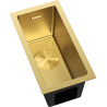Mexen Trixo stalen spoelbak 1-kompartment 230 x 440 mm, goud - 6411221000-55