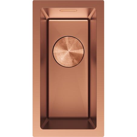 Mexen Trixo lava-loiça de aço inoxidável de 1 bacia 230 x 440 mm, cobre - 6411221000-65