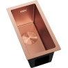 Mexen Trixo fregadero de acero inoxidable de 1 cámara 230 x 440 mm, cobre HC - 6411221000-65HC