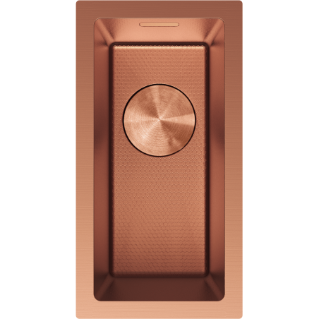 Mexen Trixo lava-loiça de aço inoxidável 1-cuba 230 x 440 mm, cobre HC - 6411221000-65HC