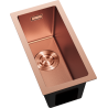 Mexen Trixo évier en acier inoxydable 1-bac 230 x 440 mm, cuivre HC - 6411221000-65HC