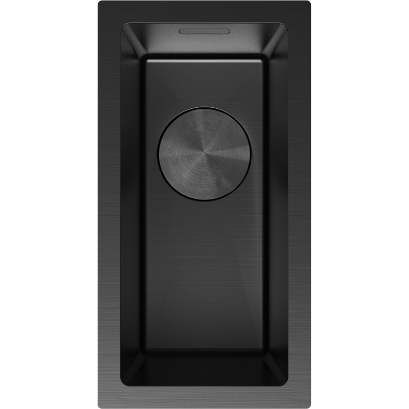 Mexen Trixo diskbänk i stål med 1 fack 230 x 440 mm, svart - 6411221000-70