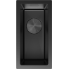 Mexen Trixo évier en acier inoxydable 1 bac 230 x 440 mm, noir - 6411221000-70