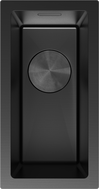 Mexen Trixo terasest 1-kambriline köögivalamu 230 x 440 mm, must - 6411221000-70